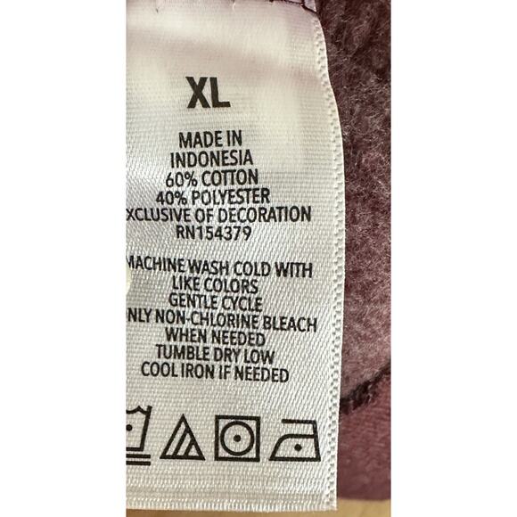 NWT Aeropostale Size XL Hoodie Sweatsuit Set Joggers Maroon - Picture 5 of 7